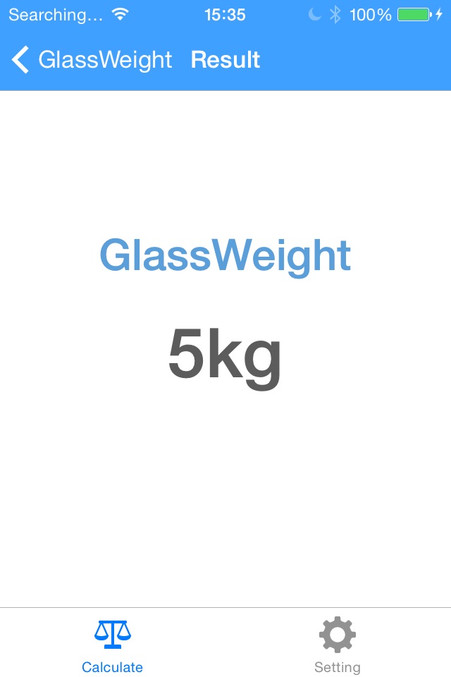GlassWeight - Glass Weight Calculator screenshot 2