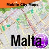 Malta Street Map.