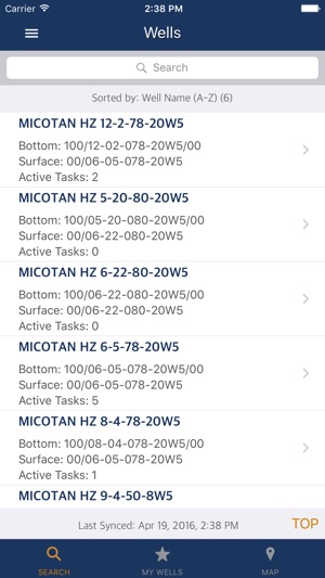 Generwell Oil Lifecycle App