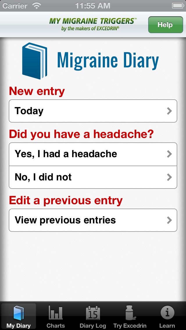 Migraine Tracker Charts