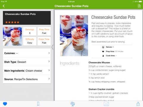 RecipeTin | Recipe Organizer for iPad screenshot 4
