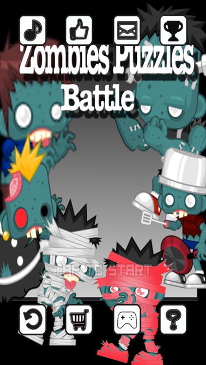 Zombies Puzzle Battle