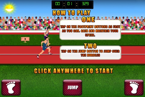 Hurdle Race - Athletics Game screenshot 2