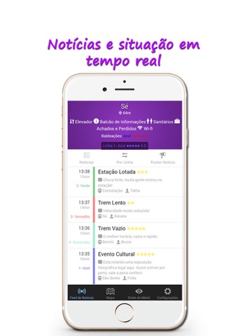 Screenshot #4 pour SampaTrilhos: Metrô e CPTM São Paulo