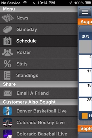 Denver Football Live screenshot 4