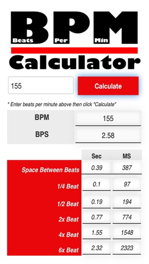 Beat Per Minute Calculator(圖1)-速報App