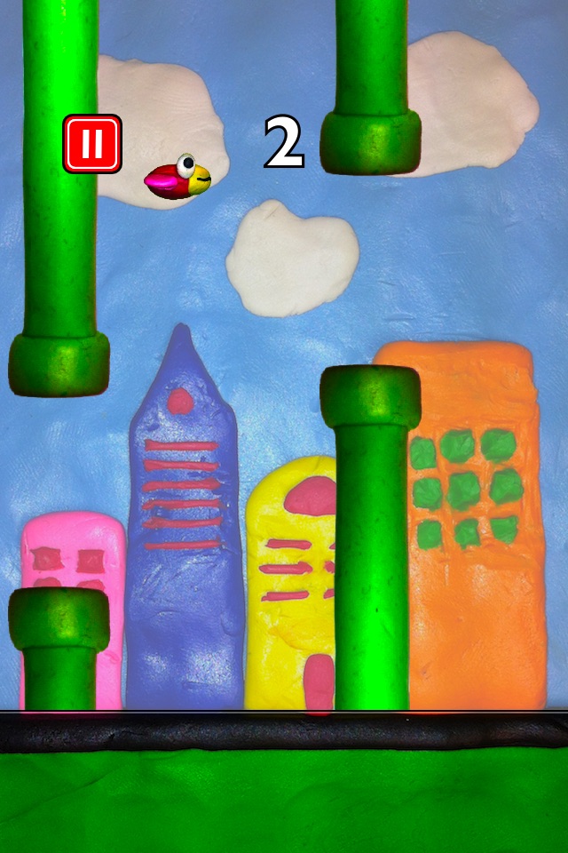 Flappy Clay Bird screenshot 3
