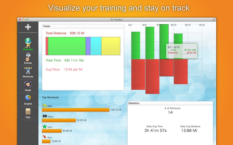 Tri Tracker - triathlon &amp; ironman log thumbnail 3