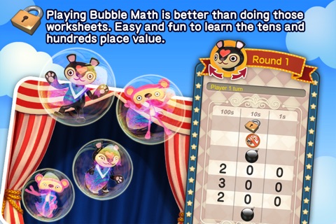Bubble Math – Place Value Computation Tactics Educational Game for kids screenshot 3