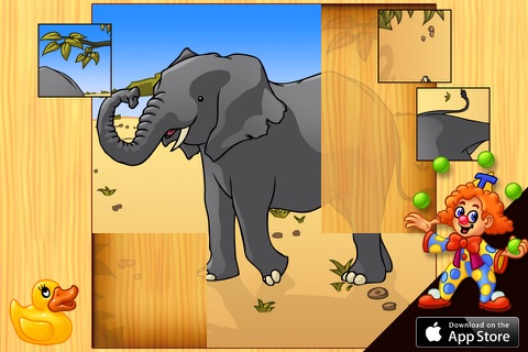 Wild Animals Puzzle – For Kids screenshot 2