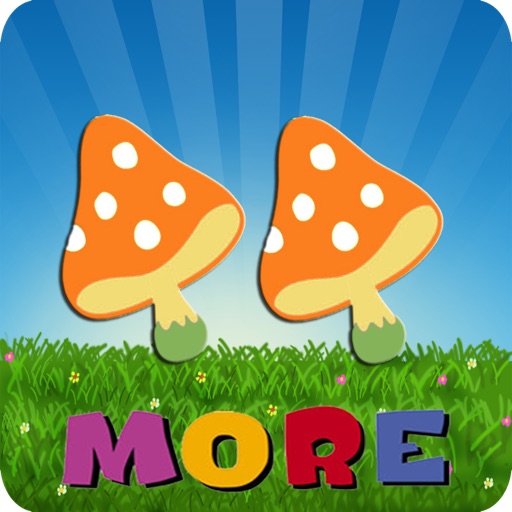 Bear And Deer:More And Less-Count, Comparative Figures :Kids Math Game iOS App