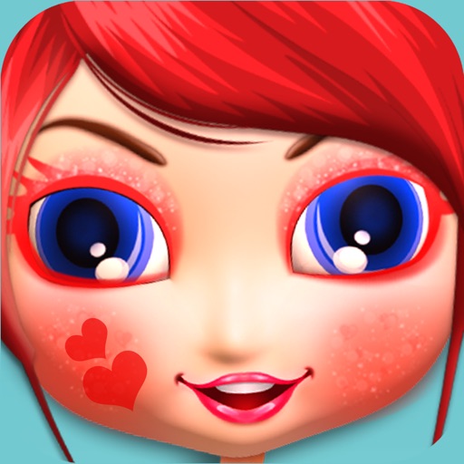 Valentine Girl Makeover iOS App
