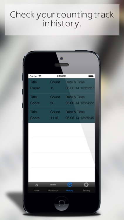 3D Tally Counter