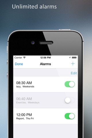 Clock IT Free - Digital Nightstand Alarm screenshot 4