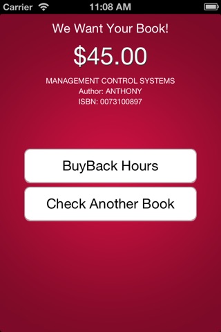 Sell Books University of Dayton screenshot 2