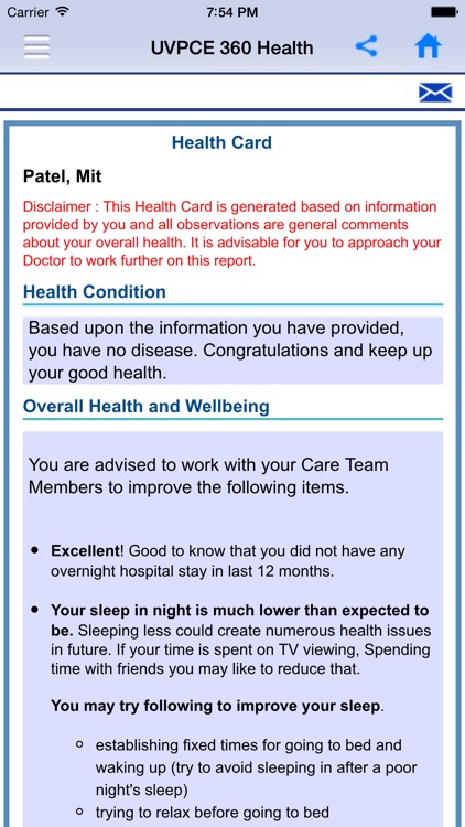 UVPCE 360 Health screenshot-3