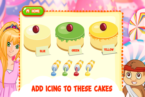 Candy Kid Education Preschool -Free Educational Learning Games for Kindergarten Children & Toddlers - Teaches Healthy Foods, Colors, Counting, Sorting, Numbers & More - by Geared Kids screenshot 3