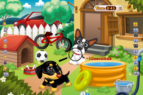 Doggy Hidden Numbers – free screenshot 2