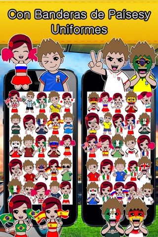 Emoji Argentina Soccer Fan Free screenshot 3