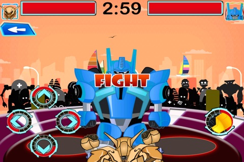 Rock and Pop Em Robots - Steel Warrior Fighting Blast Paid screenshot 2