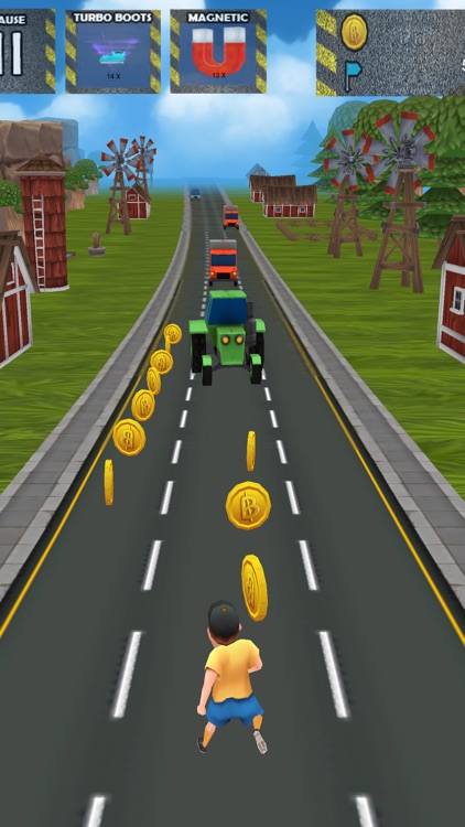 Street Surf - Asphalt surfers have fun at farm and city with awesome colors dodge car and trucks