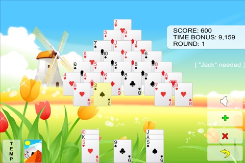 Pyramid Solitaire+ screenshot 2