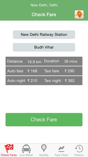 IndiaRickFare - New Delhi