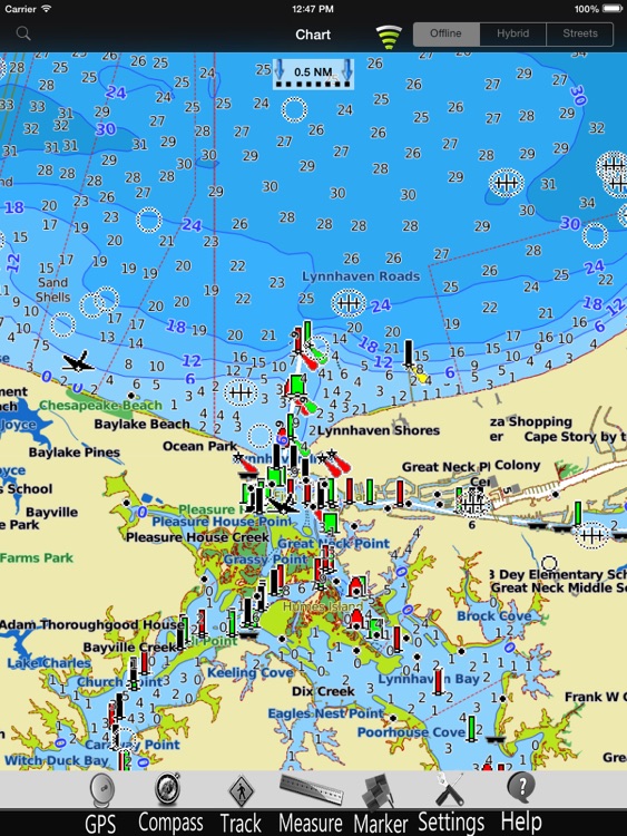 Virginia Nautical Charts Pro
