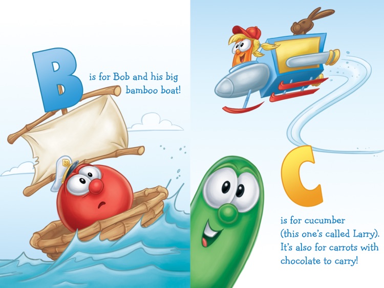 Bob and Larry's ABC’s - A new Veggiecational children's book from VeggieTales