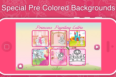 Princess Coloring Book FREE screenshot 3