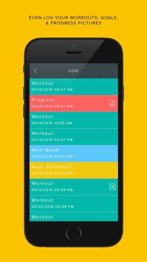 FitWeek: Track & Visualize Your Weekly Fitness Goals(圖5)-速報App