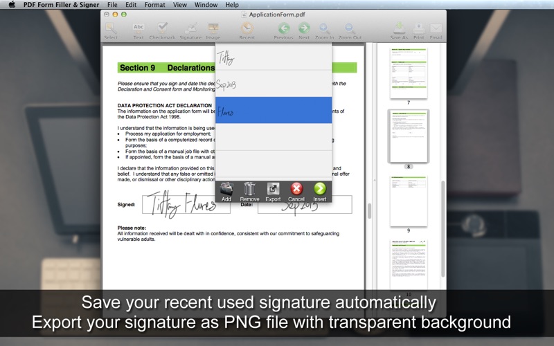 PDF Form Filler &amp; Signer thumbnail 4