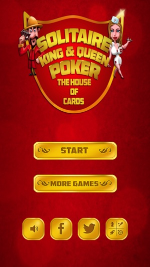 Solitaire King & Queen Poker : 紙牌屋(圖1)-速報App