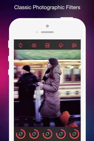 Скриншот из After Flicker Light - Camera And Photo Editor For Mixing Filters, Textures and Light Leaks