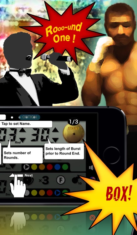 Boxing Timer G - Boxing Workout interval round timer