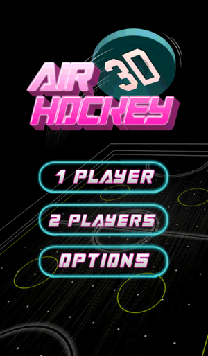 Glow Air Hockey 3D(圖1)-速報App