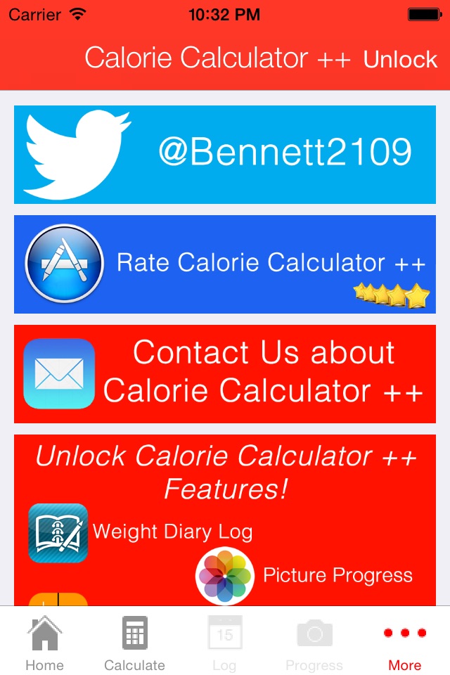 Calorie Calculator ++ screenshot 4