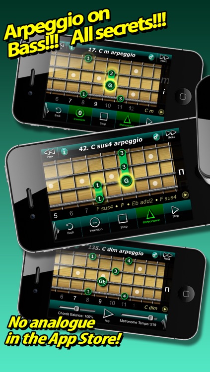 Arpeggio on Bass