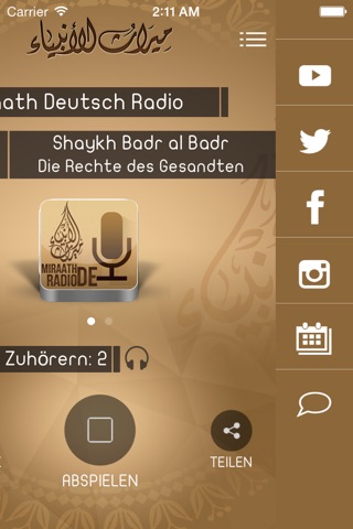 Miraath Deutsch Radio screenshot 3