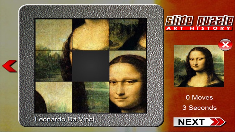 Slide Puzzle Painting (Art History)