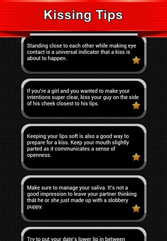 Good Kissing Tips screenshot 2