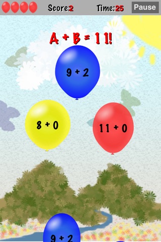 Balloon Pop Challenge – The Math Learning Game! screenshot 3