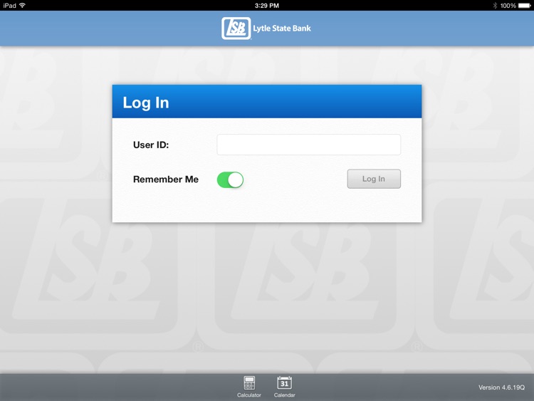 Lytle State Bank Mobile App for iPad