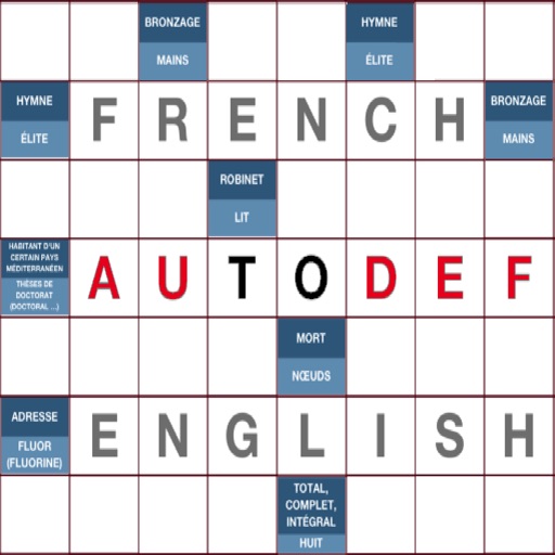 Autodef French To English iOS App