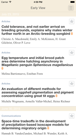 Journal of Avian Biology(圖2)-速報App