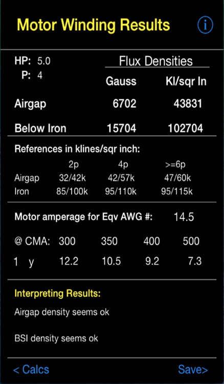 AC Motor Winding Data Analyzer screenshot-3