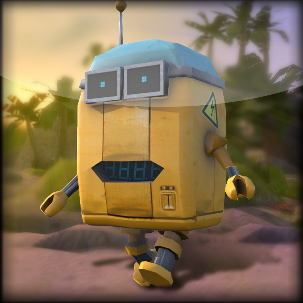 3D Paradise Run For Robot Minions Icon