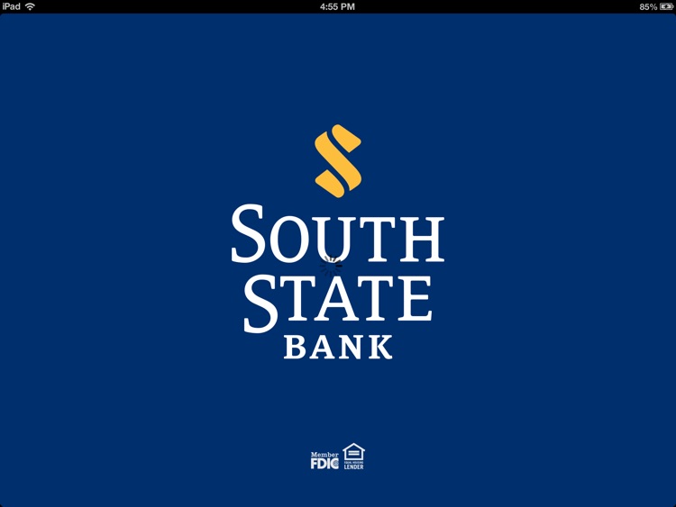 South State Mobile Banking for iPad