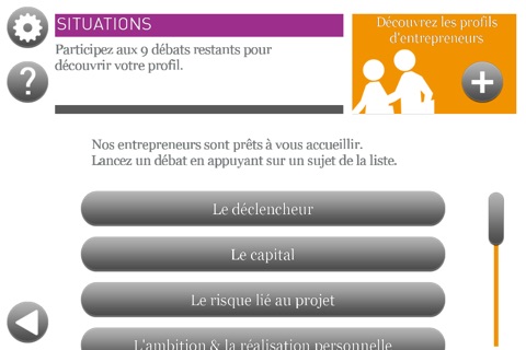 EMLYON Profils d’entrepreneurs – A la recherche de votre profil entrepreneurial screenshot 3