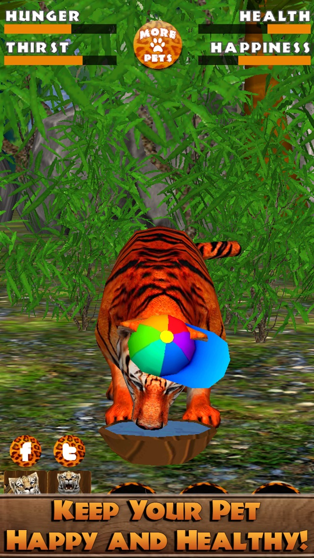 Virtual Pet Tiger Screenshot 4